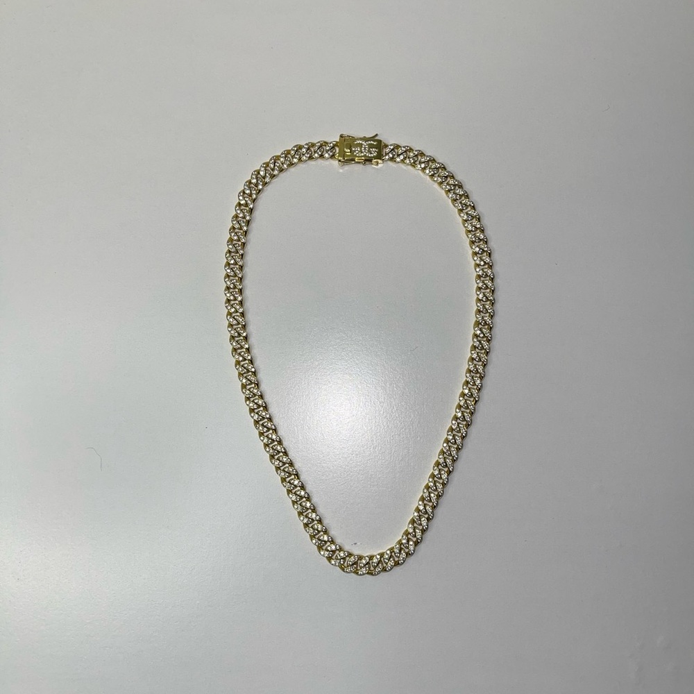 The Gold Gods 18” Diamond Necklace